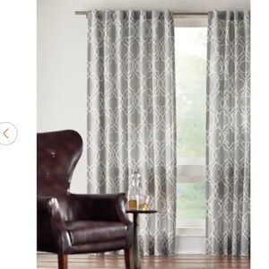 Garden Gate 50 in. W x 84 in. Light Filtering Single Rod Pocket Curtain …